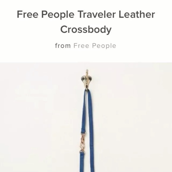 Red Free People Distressed Leather Festival Bag XS crossbody New w Store Tags - Picture 12 of 15